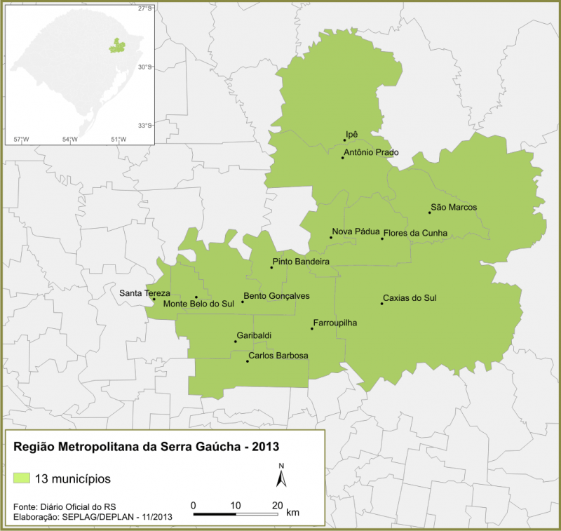 O que você precisa saber sobre os roteiros turísticos da Região Metropolitana da Serra Gaúcha